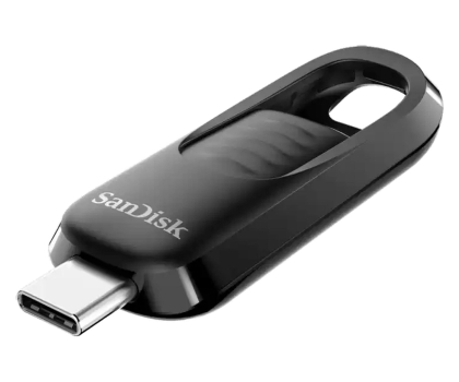 PenDrive Sandisk 64GB Ultra Slider USB 3.2 Type-C 300MB/s